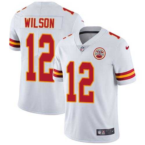 Nike Kansas City Chiefs #12 Albert Wilson White NFL Vapor Untouchable Limited Jersey,We sell and wholesale Nike Kansas City Chiefs #12 Albert Wilson White NFL Vapor Untouchable Limited Jersey on line form chian!